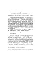 Elitele medievale românești la ele acasă. Locuința nobiliară în secolele XIV-XVI